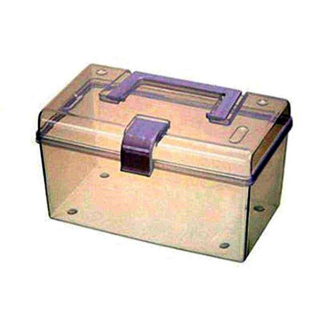 소 플라스틱 손잡이 투명 보관함