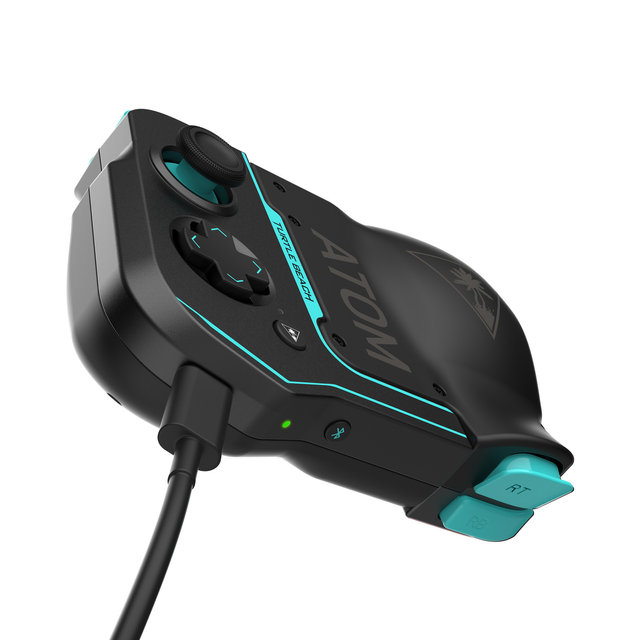 터틀비치 아톰 Atom Controller Android 모바일 컨트롤러 안드로이드 갤럭시 휴대용 게임 컨트롤러 게임패드 Black / Teal