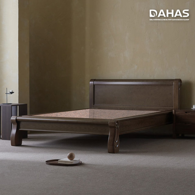 [오프]장수돌침대 다하스 1706Q 맥반석 퀸침대