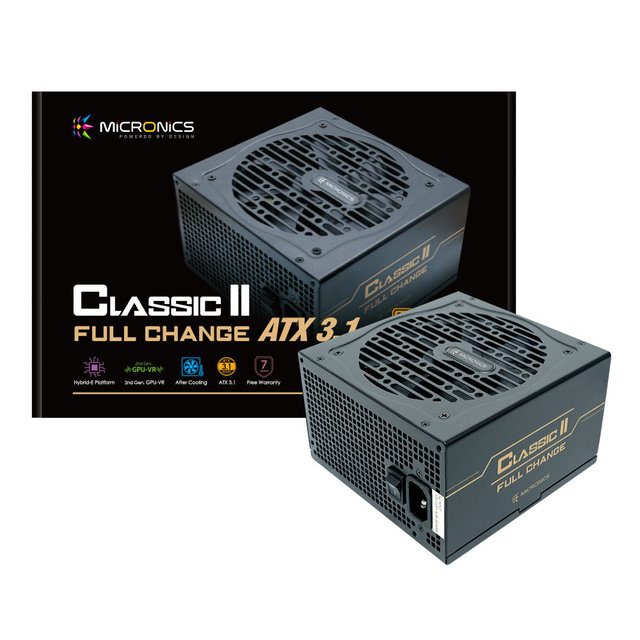 마이크로닉스 Classic II 풀체인지 600W 80PLUS BRONZE ATX3.1 (블랙 - 박스)