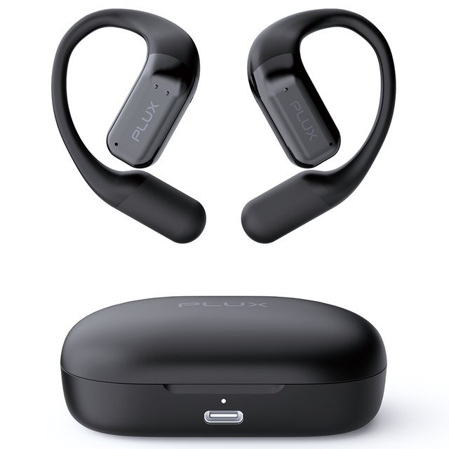 1+1 플럭스 오픈형 무선 이어폰 PLX-WEP01RBK
