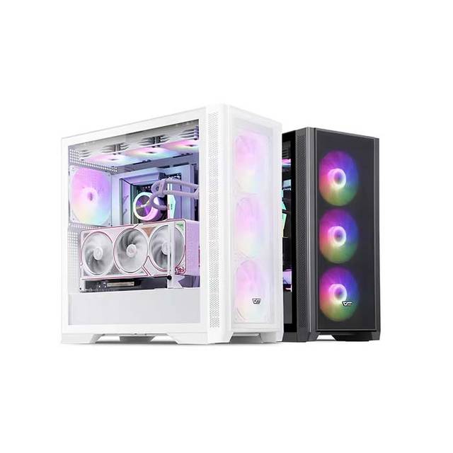 darkFlash DF4100 MESH ARGB BTF (화이트)