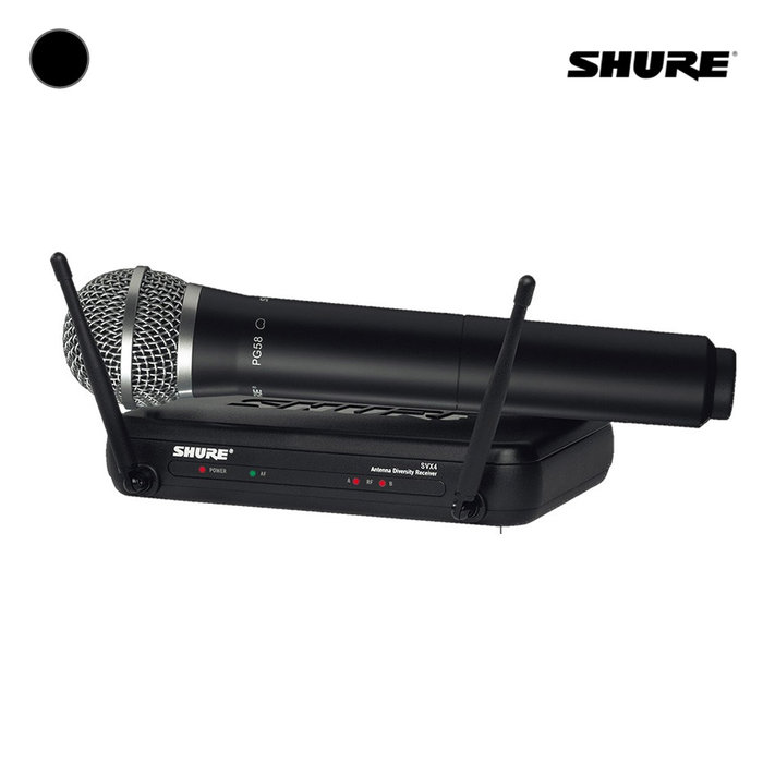 슈어 네오뮤직 슈어 SVX24K/PG58X 무선시스템 /핸드헬드 마이크 세트