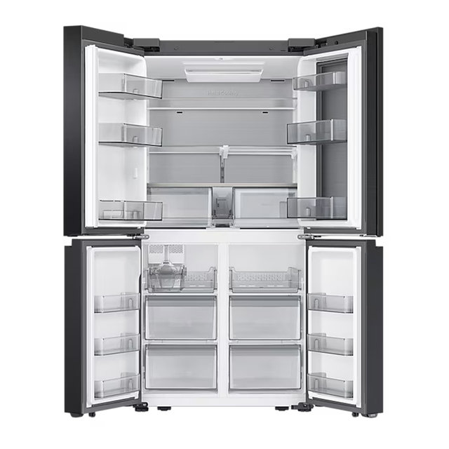 Bespoke AI 하이브리드 4도어냉장고(오토오픈도어) RM80F91L1XJ [875L, 새틴화이트+새틴베이지]