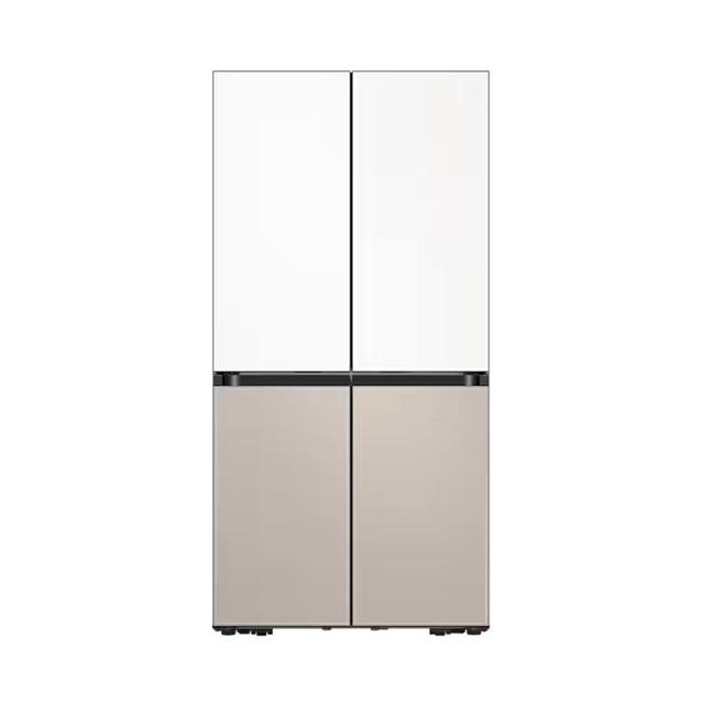 [지역한정] BESPOKE AI 하이브리드 키친핏 Max 4도어냉장고 RM70F64Q1XJ [623L, 새틴화이트+새틴베이지]