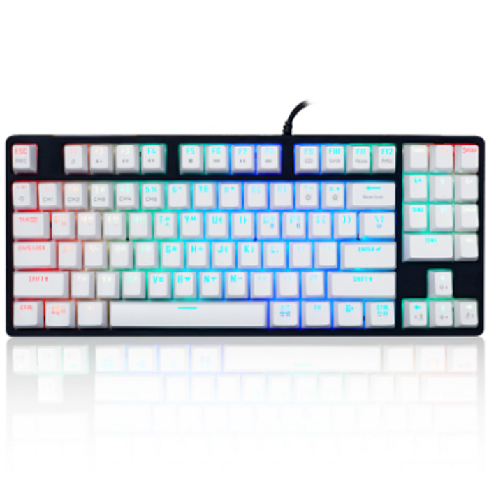 [중고] 마이크로닉스 MANIC EX89 텐키리스PRO 게이밍기계식 RGB MICRONICS-EX89