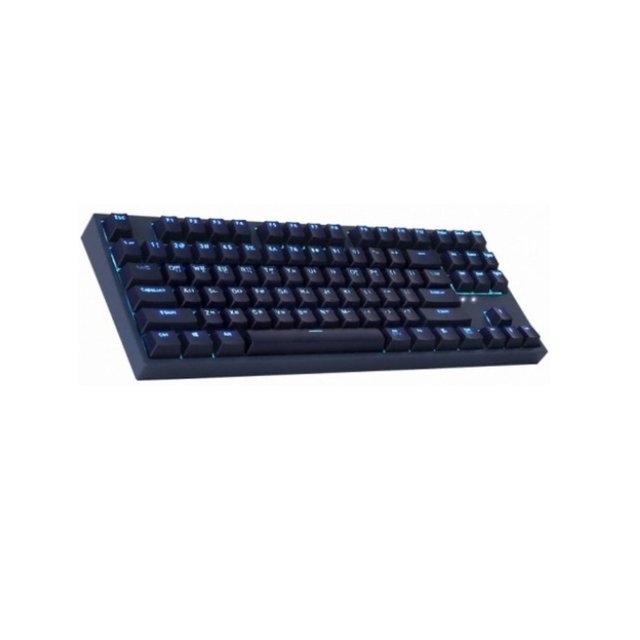 COX CK87 네이비 게이트론 LED 텐키리스 게이밍 기계식 키보드 COX_CK87_NV