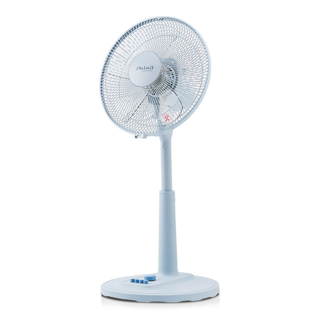 신일 2025년 신형 저소음 스탠드 선풍기 화이트/블루 색상 2종 택1