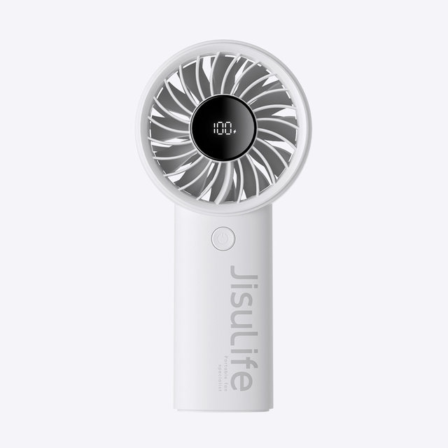 지수라이프 BLDC LED 미니 휴대용 손 선풍기 핸드헬드 팬 LIFE4