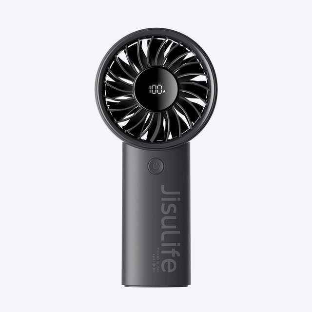 지수라이프 BLDC LED 미니 휴대용 손 선풍기 핸드헬드 팬 LIFE4