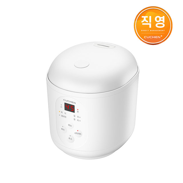쿠첸 머쉬룸 미니밥솥 1.5인용 CRM-E0101W