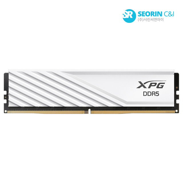 [서린공식] ADATA DDR5-5600 CL46 LANCER BLADE 화이트 서린 (16GB)