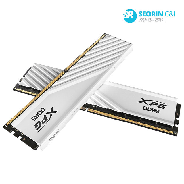 [서린공식] ADATA DDR5-5600 CL46 LANCER BLADE 화이트 서린 (32GB)