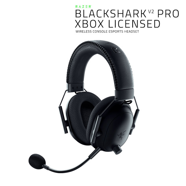 레이저코리아 Blackshark V2 PRO 블랙샤크 V2 PRO 엑스박스 공식인증 XBOX/PC 호환 무선 게이밍 헤드셋 [블랙]