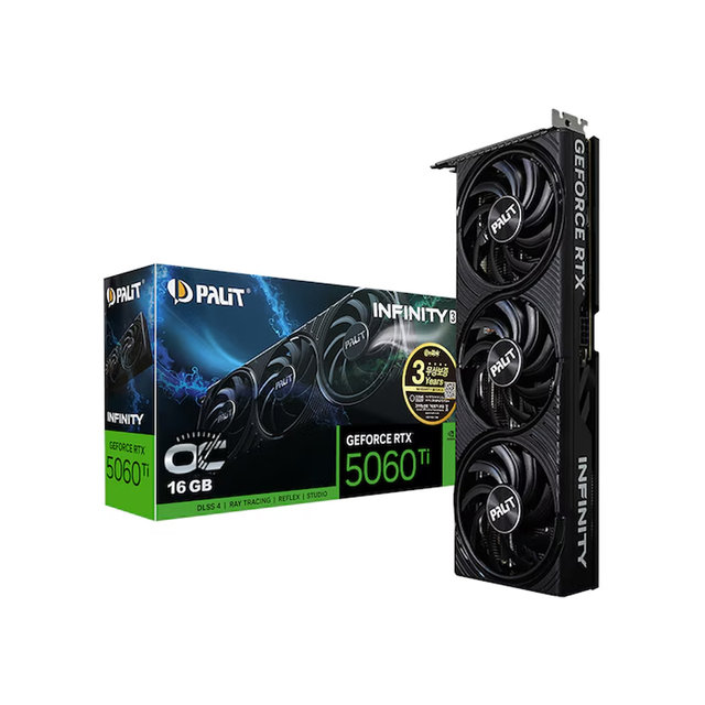 PALIT 지포스 RTX 5060 Ti Infinity 3 OC D7 16GB 이엠텍/