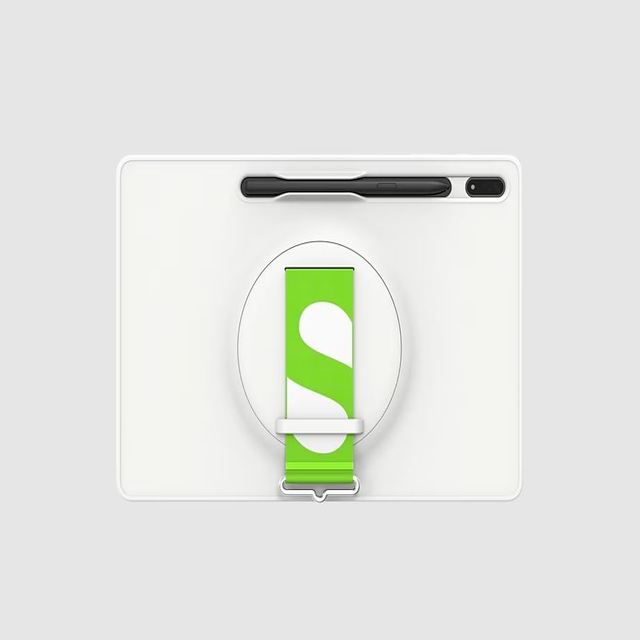 Tab S8+ 스트랩 커버 (화이트) GP-FPX806AMBWK