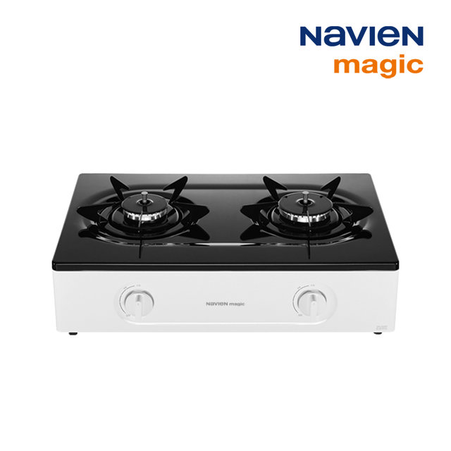 나비엔 매직 2구 가스레인지 GRF-1302 NEW 에코 실속형 가스렌지 HM