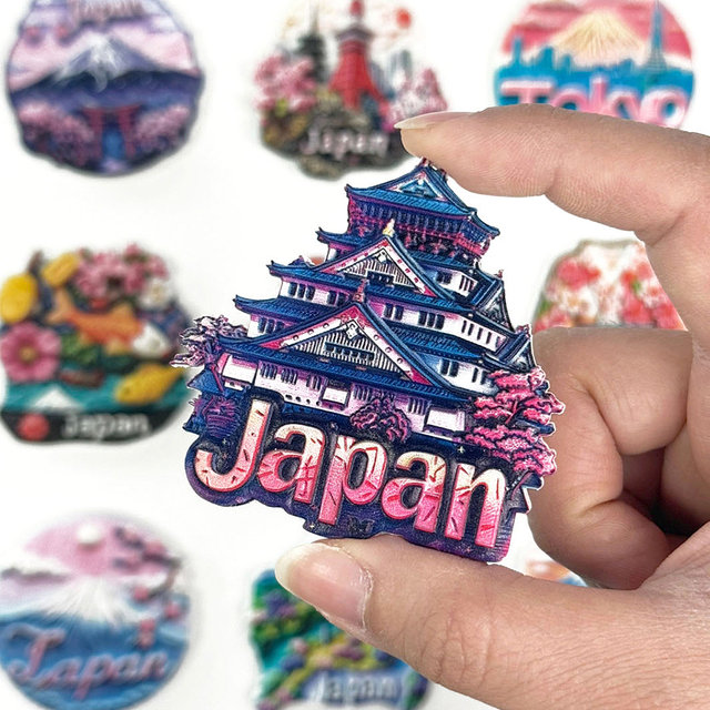 일본 여행 마그넷 냉장고 자석 기념품 12종