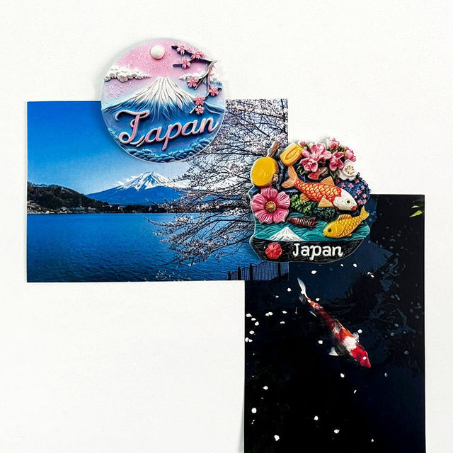 일본 여행 마그넷 냉장고 자석 기념품 12종