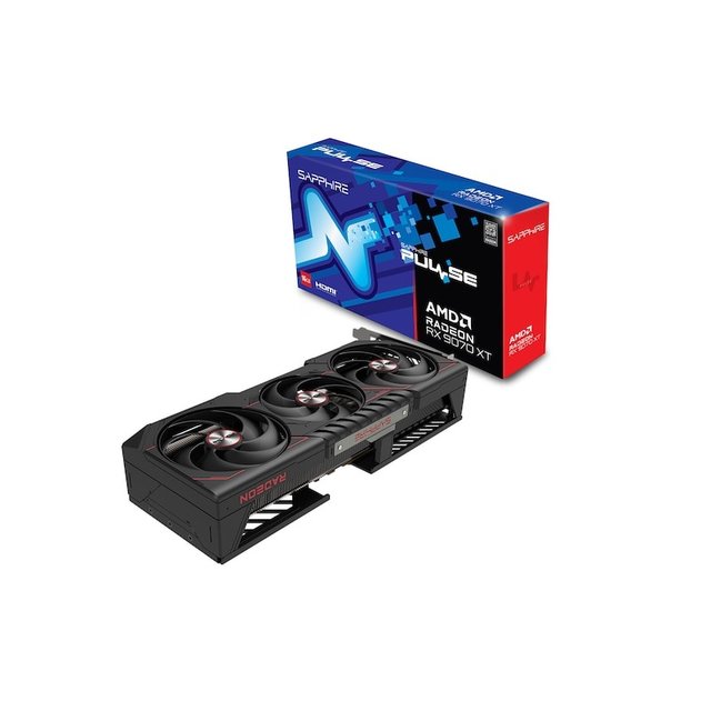 [이엠텍 공식] SAPPHIRE 라데온 RX 9070 XT PULSE D6 16GB