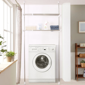 [비밀특가] 보노하우스  접이식 세탁기 베란다 선반 2단/3단 특가전