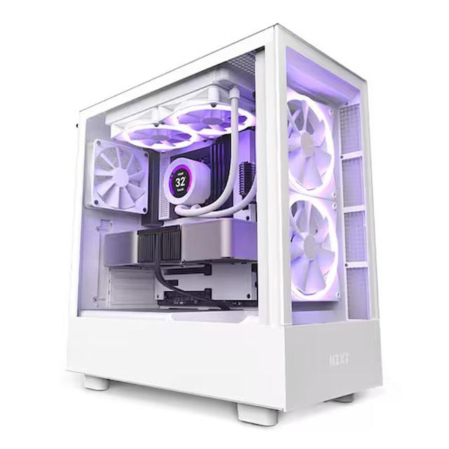 NZXT H5 Elite (화이트) ATX 강화유리 PC케이스 대원씨티에스 E