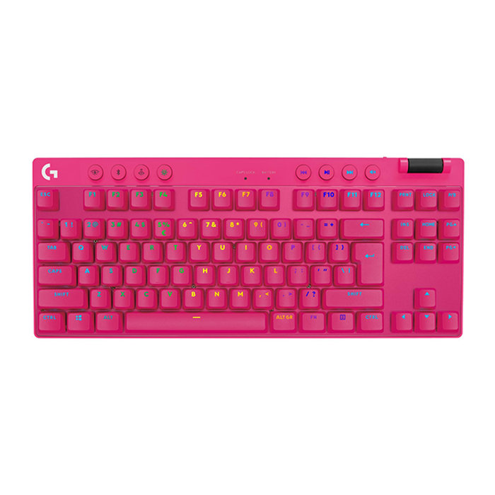 [중고] 최상급 / 광명롯데몰점 로지텍 PRO X TKL 택타일-핑크 무선 게이밍 키보드 J LOGITECH PRO X TACTILE PN