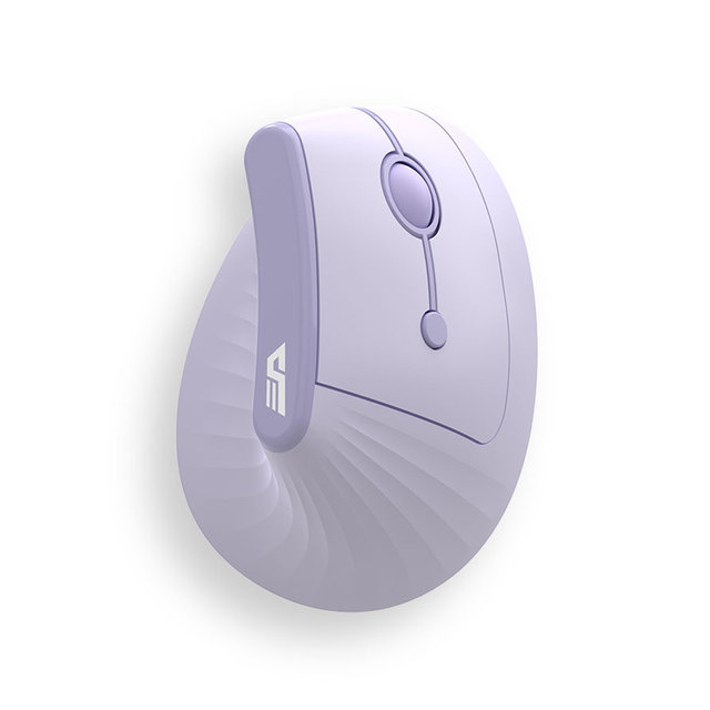 다크플래쉬 FLO-3 무선 블루투스 버티컬 마우스 (라벤더 퍼플)