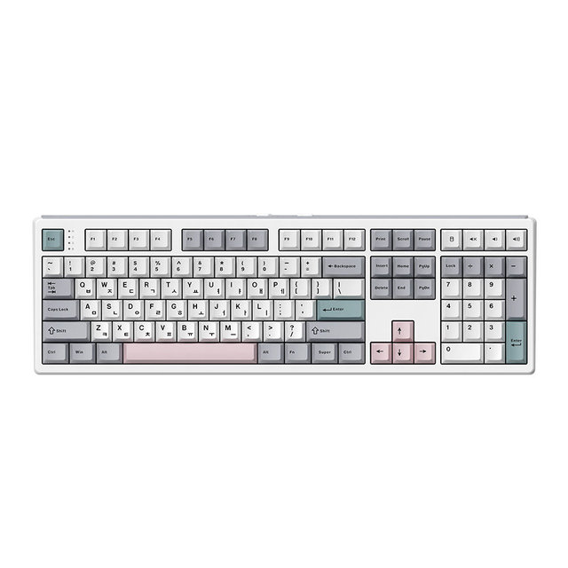 archon AK68 108키 유무선 블루투스 기계식 키보드 스프링9009, 에그스톤