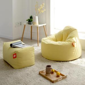 대형 블루밍 B807 스웨이드 소파 [빈백+풋스툴세트]