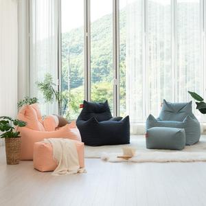 초대형 페르시안 SR803 스웨이드 소파 [빈백+풋스툴세트]