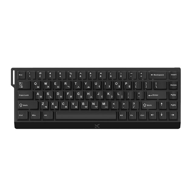 MCHOSE Ace68 8K 래피드 트리거 자석축 제로데드존 게이밍 키보드, 블랙 KTEK MAX