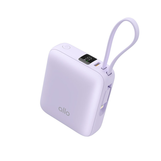 알로코리아 포켓 미니 고속충전 일체형 보조배터리 10000mAh 1008PD