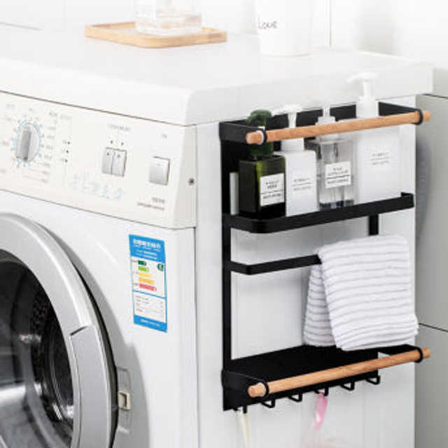 무타공 자석 냉장고 선반 키친타올걸이