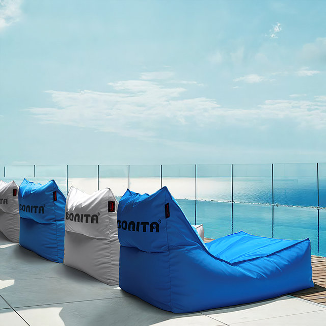 야외빈백 블랙에디션 라운저 WL800 [빈백+풋스툴세트]