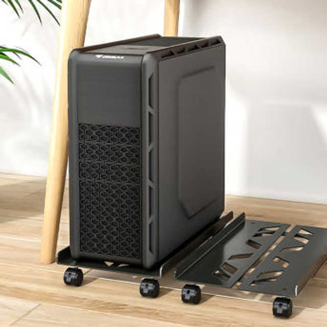 철제 컴퓨터 본체 받침대