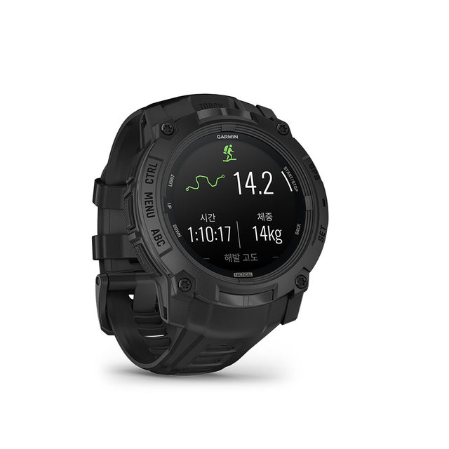 가민 인스팅트 3 택틱컬 아몰레드 45mm 블랙 멀티스포츠 GPS 스마트워치