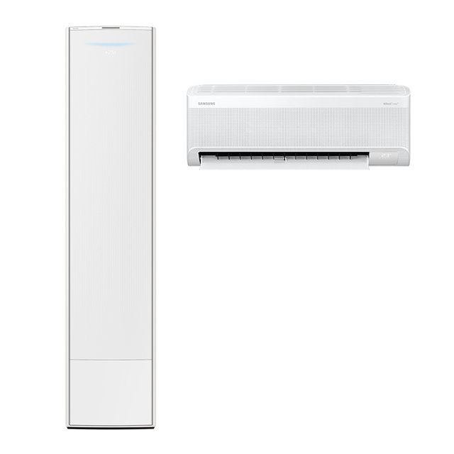 무풍갤러리 (일반배관) 멀티에어컨 AF80F17D22WRS (냉방 56.9㎡+18.7㎡) 실외기포함 [전국기본설치비 포함]