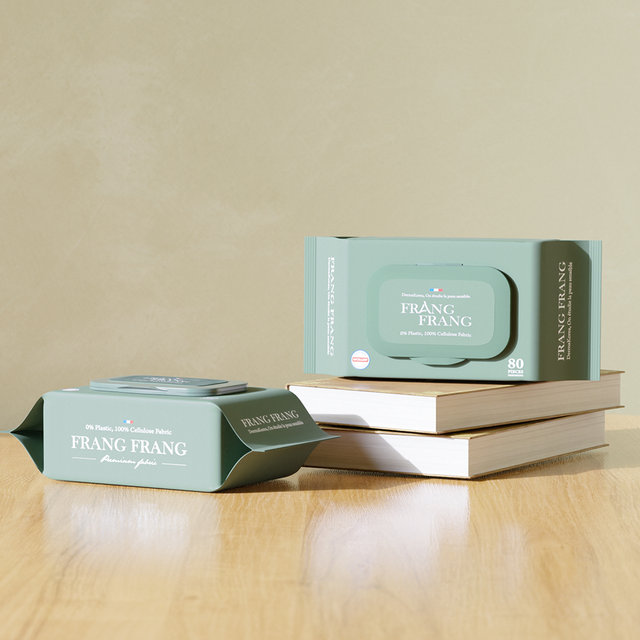 프랑프랑 에코 써밋 두꺼운 아기 물티슈 (60gsm 무향) 80매x10팩