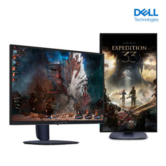 [재고보유/신제품] DELL 에일리언웨어 AW2725Q 델 정품 게이밍 모니터 27 67.74cm QD-OLED 4K UHD 240Hz 0.03ms 안전포장 / 공식판매점