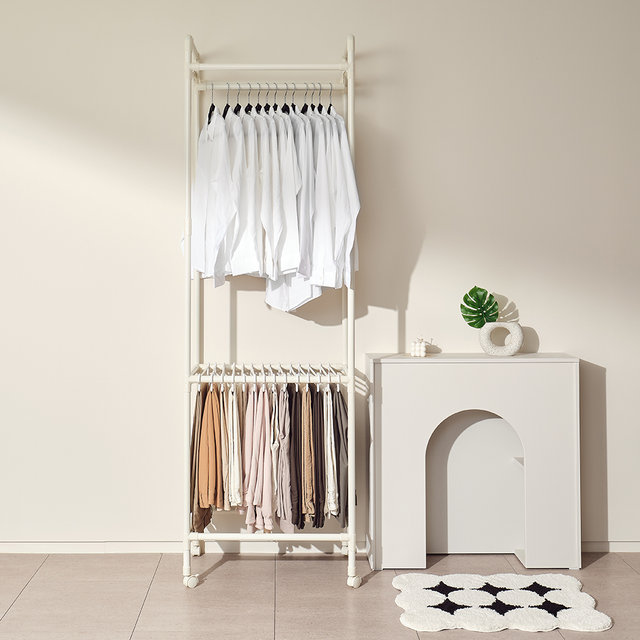 [비밀특가] 철제 이동식 멀티 바지걸이행거 카트형