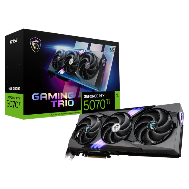 MSI 지포스 RTX 5070 Ti 게이밍 트리오 OC D7 16GB 트라이프로져4 CL