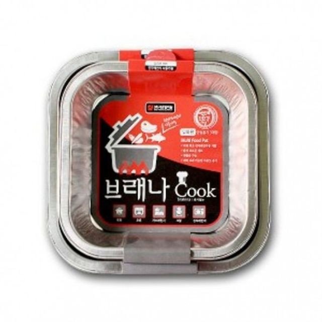 냄비 베이직 라면 일회용 냄비 올데이 캠핑 용기 그릴