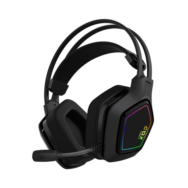 COX SCARLET W 3모드 RGB 초경량 무선 헤드셋 블랙