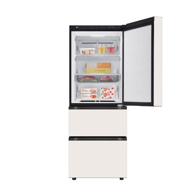 디오스 오브제 컬렉션 김치냉장고 스탠드형 Z330MEEF21 (327L, 메탈, 베이지, 1등급)