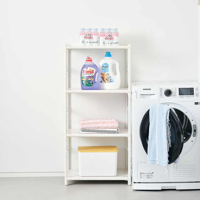 [비밀특가] 철제 팬트리 앵글 시스템 수납선반 500 4단