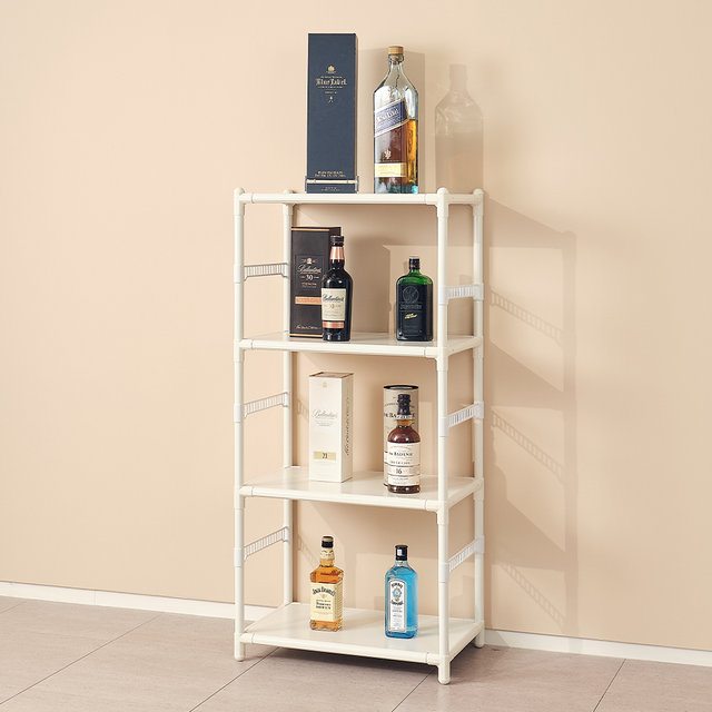 [비밀특가] 철제 팬트리 앵글 시스템 수납선반 500 4단