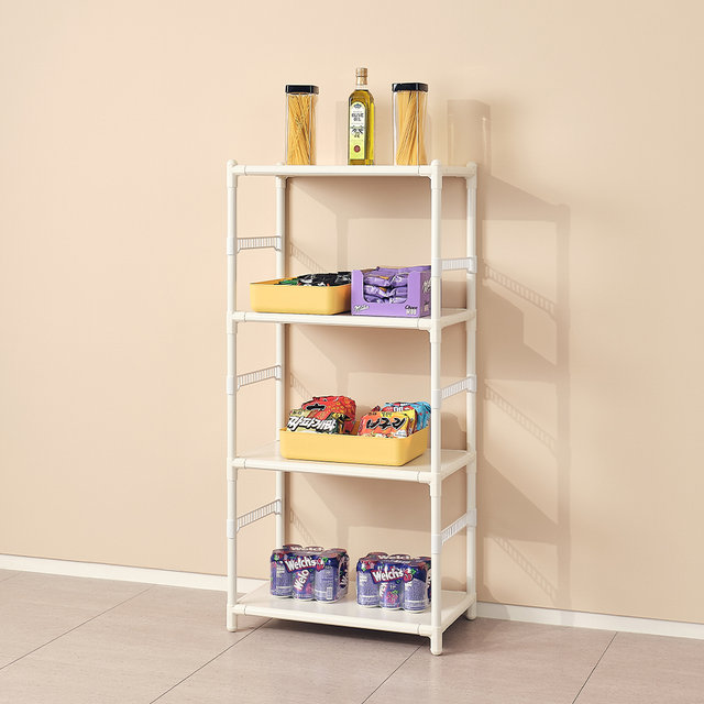 [비밀특가] 철제 팬트리 앵글 시스템 수납선반 500 4단