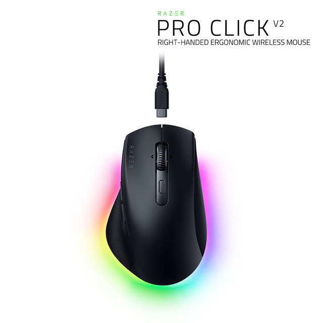 레이저코리아 Pro Click V2 프로 클릭 V2 인체공학 게이밍 마우스