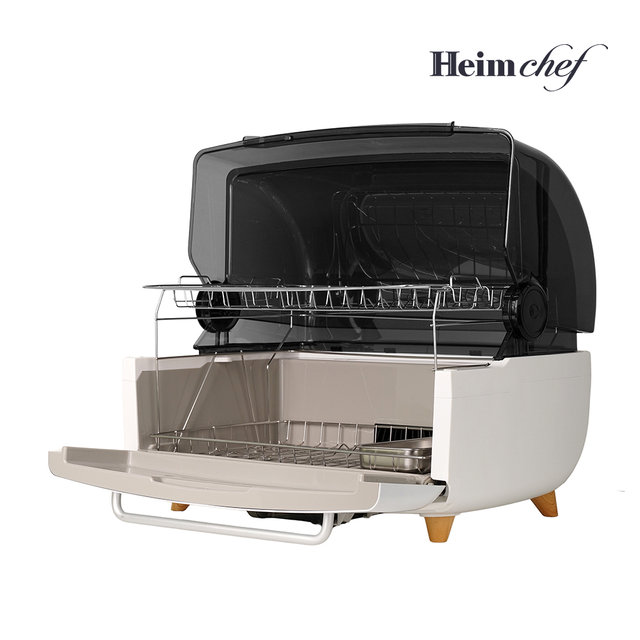 하임셰프 울트라 70L UV-C LED 고온 살균 식기건조기 HTD-3500 열풍 젖병소독기 자동모드 HM